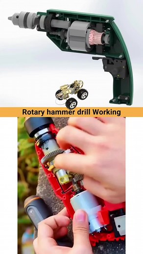 Assembling and Operating a Rotary Hammer Drill