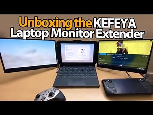 Unboxing the KEFEYA S2 Laptop Triple-Monitor Extender