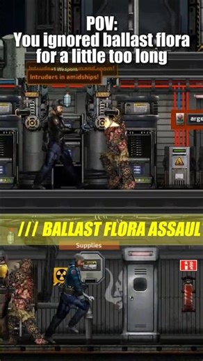 Ballast Flora Assault in Progress #barotrauma