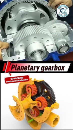 Planetary gearbox #foryou #automobile #engineblock #engineering #viral #machine #cncsoftware #cnc