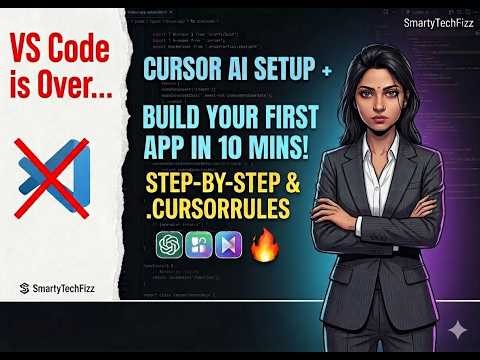 Cursor AI Setup + Build Your First App in 10 Minutes 🔥