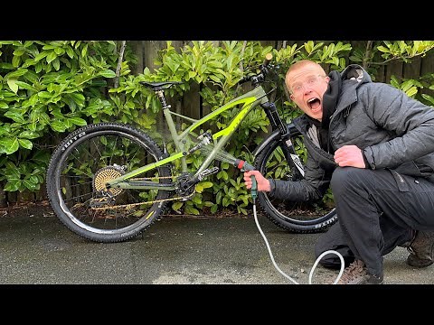 The Ultimate Portable Bike Washer?