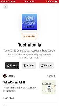 How to unsubscribe from newsletter in Substack app?