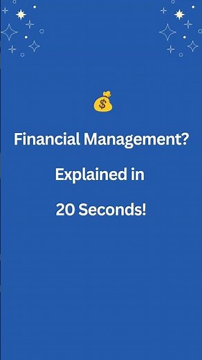 What is Financial Management? 💰 | Explained in 30 Seconds! #youtubeshorts #financialmanagement