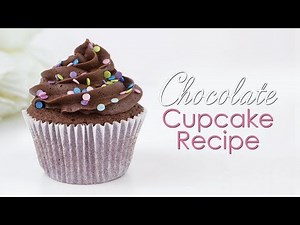 Easy Chocolate Cupcake Recipe with Chocolate Buttercream Frosting