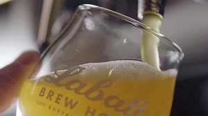 12K views · 391 reactions | Cheers to #Sabres50!  Labatt Blue and Gold Ale is ready to be served. Try it at Fan Fest today! | Buffalo Sabres | Facebook