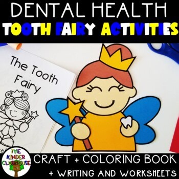Tooth Fairy Craft | Dental Craft | Brushing Teeth Visual Sequence