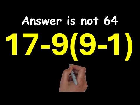 This Math Problem Tricks Everyone!