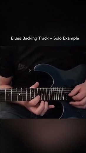 A Minor Blues Backing Track | Guitar Solo