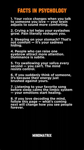 26K views · 144 reactions | 8 Psychology Facts That Will Make You...
