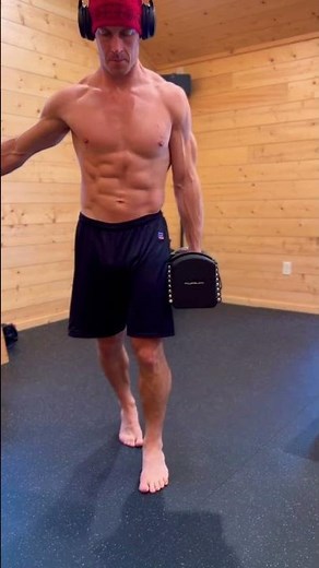 Functional Core Exercise Using Dumbbell Suitcase Carries! #shorts