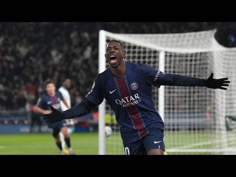Ligue 1 : le PSG étrille l'OM (5-0) avec un Dembélé des grands soirs