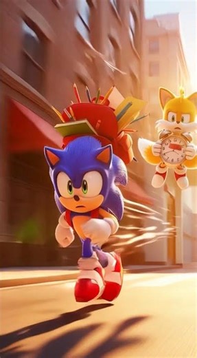 Sonic Funny Motion Animation – Try Not to Laugh! #sonic #supertails #cartoon