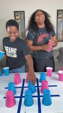 The Ultimate Tic-Tac-Toe Challenge! #familygamenight #shorts