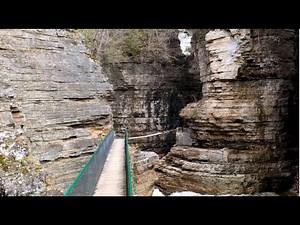 ⁴ᴷ⁶⁰ Walking Ausable Chasm in Keeseville, New York