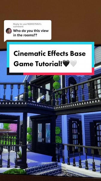How to Add Hover Effects in Sims 4 | Cinematic Mode Tutorial