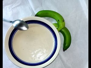 Jamaica Green Banana Porridge with coconut milk