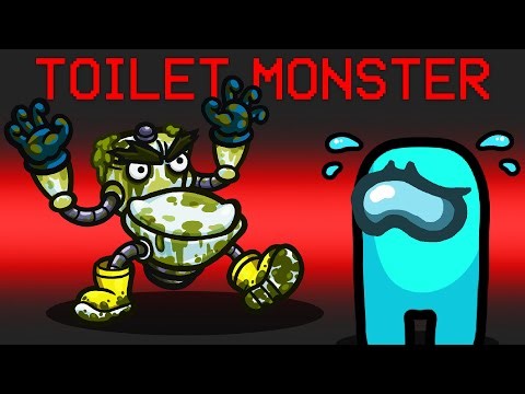 Toilet Monster Mod in Among Us