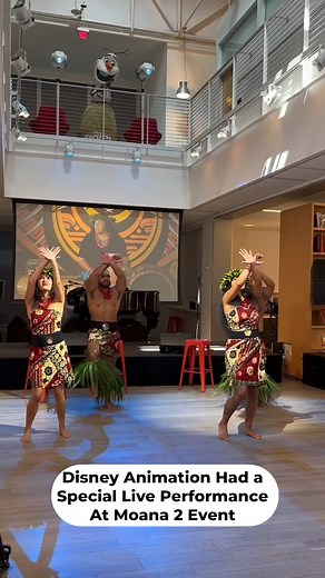 Fandango on Instagram: "We got a special performance when we went to Disney Animation Studios to celebrate #Moana2 🌺 Experience the film in theaters November 27! Get your tickets now at the link in bio."