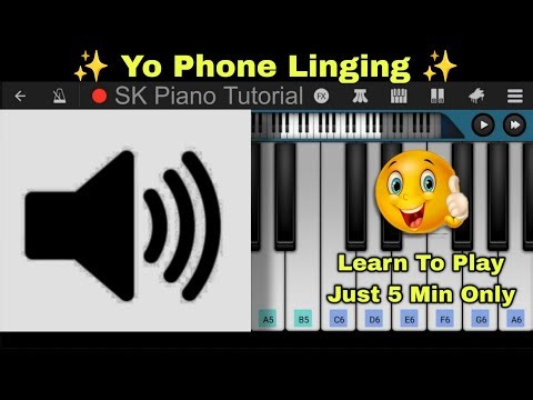 Yo Phone Linging - China Song | Perfect Piano Tutorial