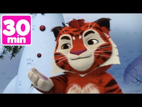 Leo and Tig - Taiga Patrol & Cuba in Love + More 🐯 Episodes 24–26 🦁 Toon Mania - Little Zoo Club