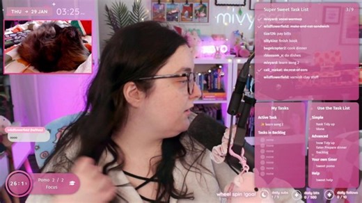 lock in & clock in 💻📖✏️ co-working 45/5 ┊ !sweet !task !done