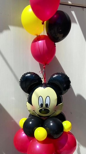 Arreglos de Globos de Mickey Mouse: La Decoración Perfecta para Tu Fiesta