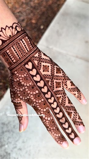Simple Henna Design Tutorial for Beginners