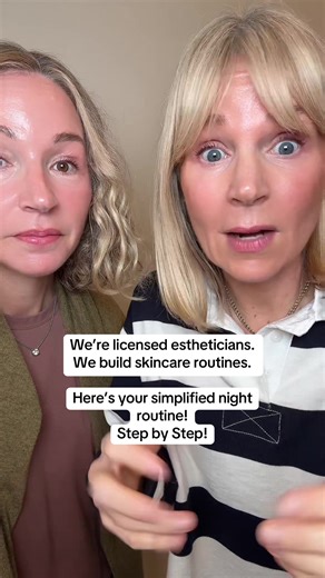 Simplified Night Time Skincare Routine. Step by Step: 1. Double Cleanse. Anua Oil Cleanser Deep Pore Cleanser. @anua_global 2. Acid Exfoliator. Glass skin guys. Do only 1-3 nights a week. Innbeauty exfoliating pads and Lumielle liquid Glass Exfoliator. @INNBEAUTY PROJECT @lumielleskin 3. Hydrating Toners. Anua 77 . Apply several layers! 4. Serum Step: S. Nature Hyaluronic Acid. Aestura Attobarrier Serum & Anua TXA Niacinamide. @S.NATURE US @aestura_us 5. Moisturize! Medik8 Peptide Moisturizer an