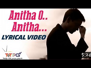 Anitha O Anitha/Telugu Full lyrical 4k/quality video song
