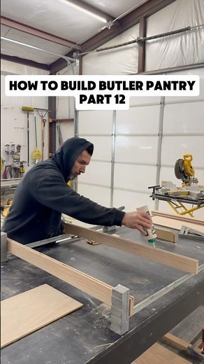 How to build cabinets for butler pantry #fyp #diy #woodworking #howto #carpentry #homeimprovement