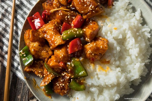 Low Calorie Szechuan Chicken - Lose Weight By Eating