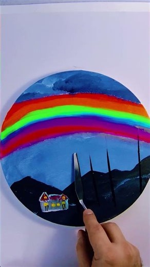 Amazing Acrylic Painting Ideas-Relaxing Art Videos.#art #viral #diy