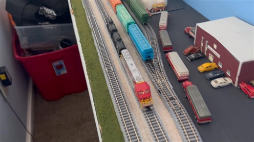 EMD SD75M # 235 Switching out The North Island Refinery picking up two cars ! | Adam Pratts