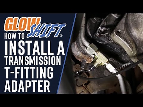 Installation | GlowShift Transmission Line T-Fitting Adapter for Dodge Ram Cummins