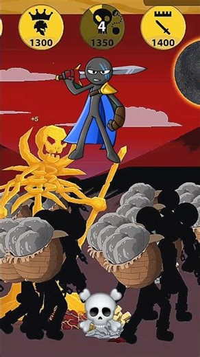 New Giant Fight In Stickwar Legacy 🔥☠️ #shorts #youtubeshorts