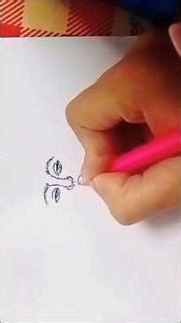 Drawing a Female Face with Pen ✍️ | My Progress Journey #Shorts