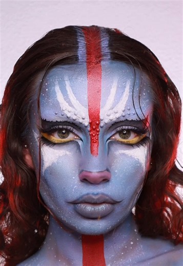 Maquillage inspiré d'Avatar avec NYX Cosmetics