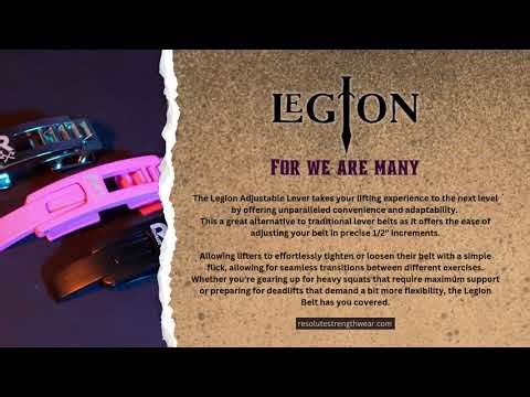 Resolute Strength Wear Adjustable Legion Lever