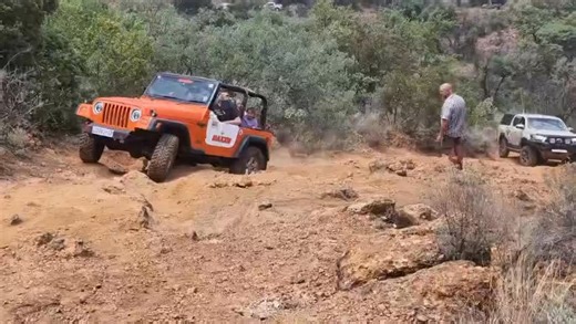 1.6K views · 18 reactions | 4x4ATV Club 4xFun day … one of the Obstacle’s on Sunday 拾 Great views , Lekker braai and Friends and family having a good time on the route  | 4x4 ATV CLUB | Facebook