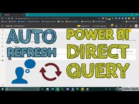 Direct Query Auto Refresh in Power BI TAIK18 (2-3) Power BI