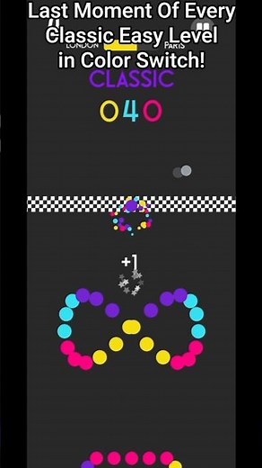🔥 Last Moment of every Classic Easy Level in Color Switch! 🔥