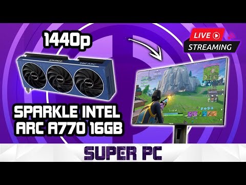 Probando la Sparkle Titan Intel ARC A770 16GB en Juegos en 1440p!