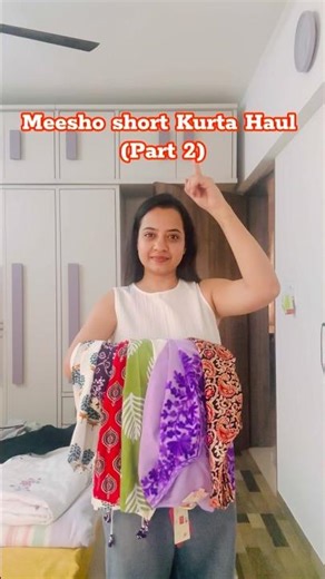 Meesho Short Kurti Haul | Part 2😍#meesho #summerkurtahaul #shortkurti