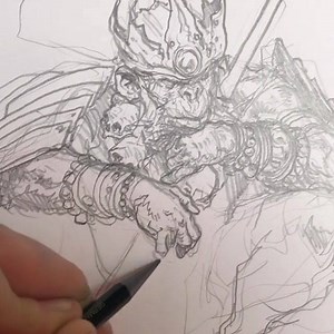 15K views · 1.6K reactions | A bit more monkey king doodling | Art of Karl Kopinski | Facebook