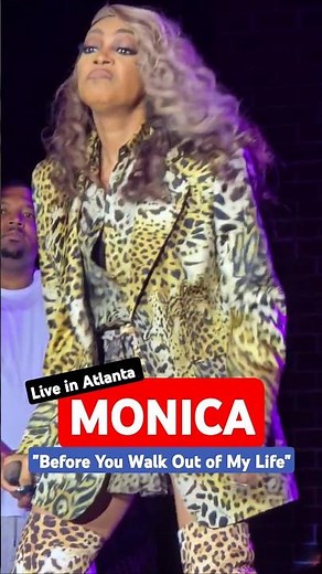 Monica Performing Live in Atlanta