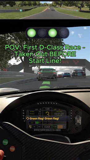 First D-Class Race EVER: Taken Out BEFORE Crossing the Start Line! 😤