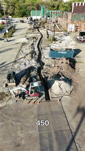 450 feet of gas line. Mapping the run before we move dirt. #ProServicePlumbing #plumbing #proservice