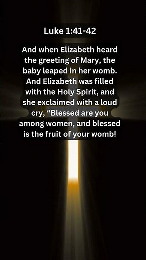 Journey of faith and spiritual growth | Luke 1:41-42 Daily Bible Verse