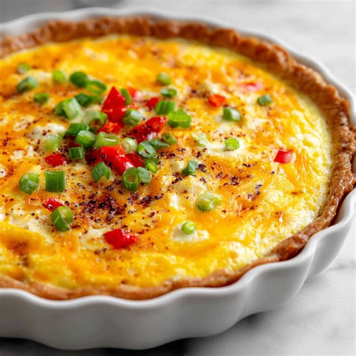 3.6K views | 5-Minute Crustless Bacon & Cheese Quiche Description:...